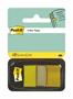 Pagemarker, folia, 50 sheets, 25x43 mm, 3M POSTIT, yellow